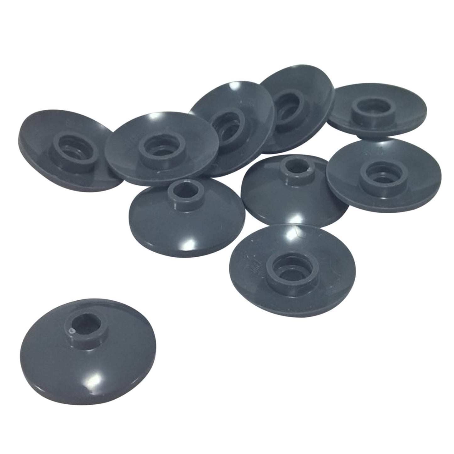 LEGO® Dish 2 x 2 Inverted 4740 radar dish in dark bluish gray