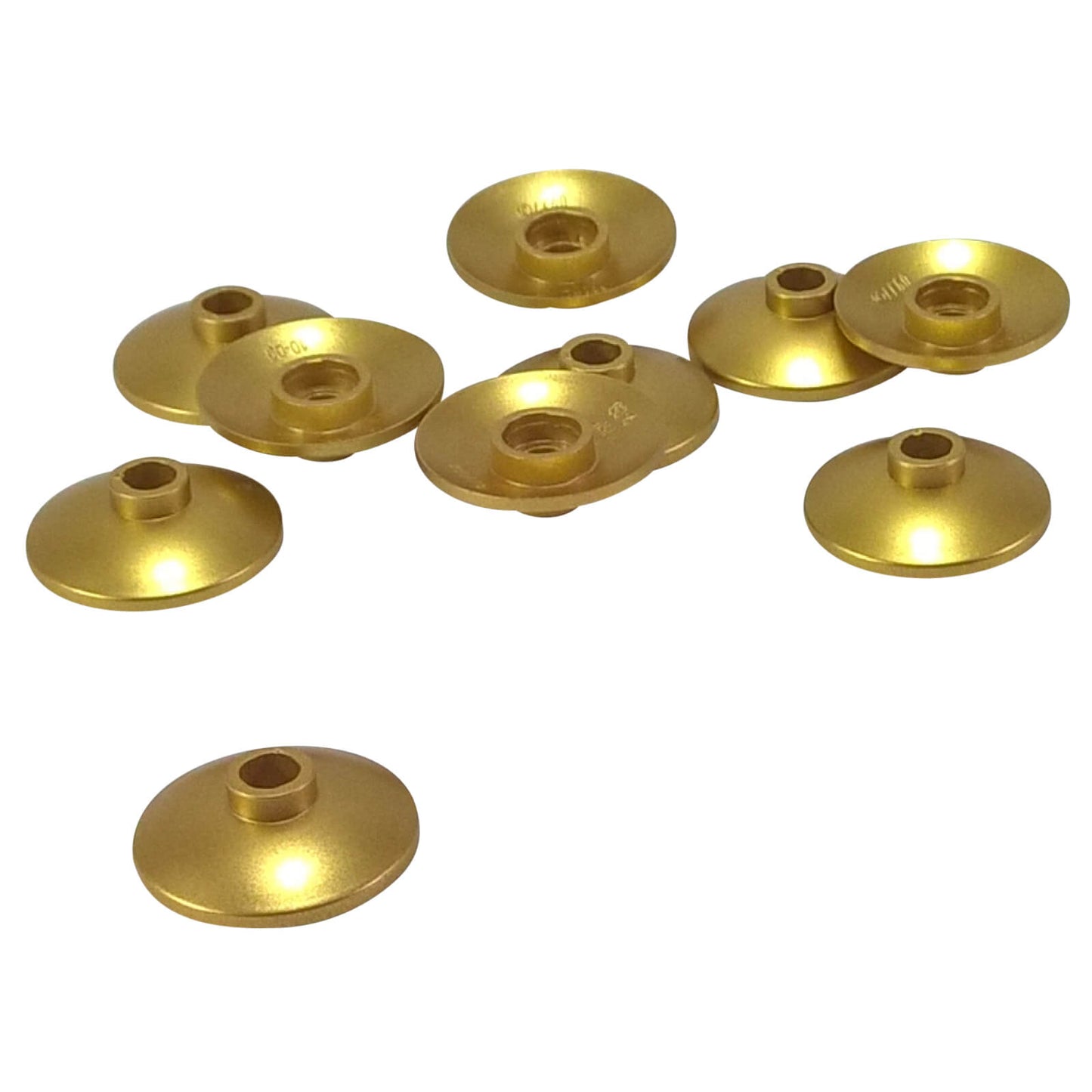 LEGO® Dish 2 x 2 Inverted 4740 radar dish in metallic gold