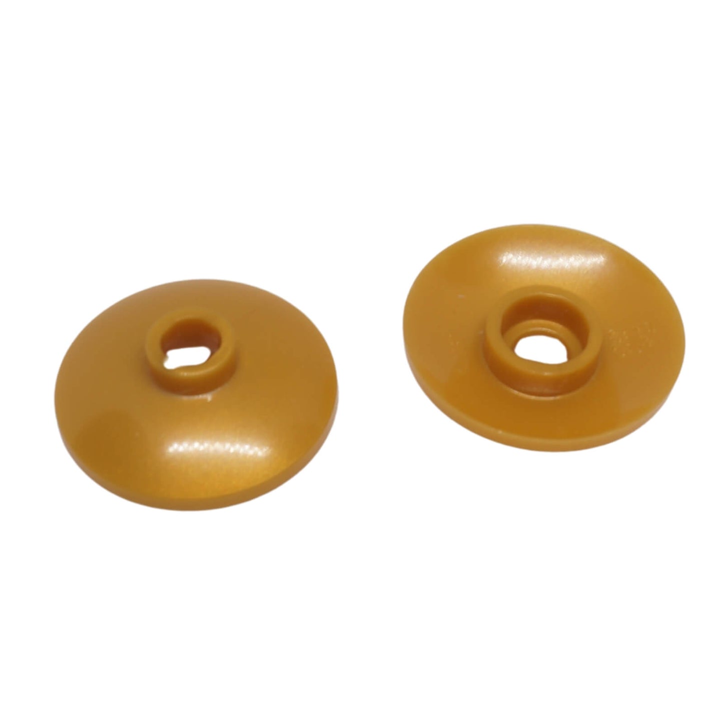 LEGO® Dish 2 x 2 Inverted 4740 radar dish in pearl gold