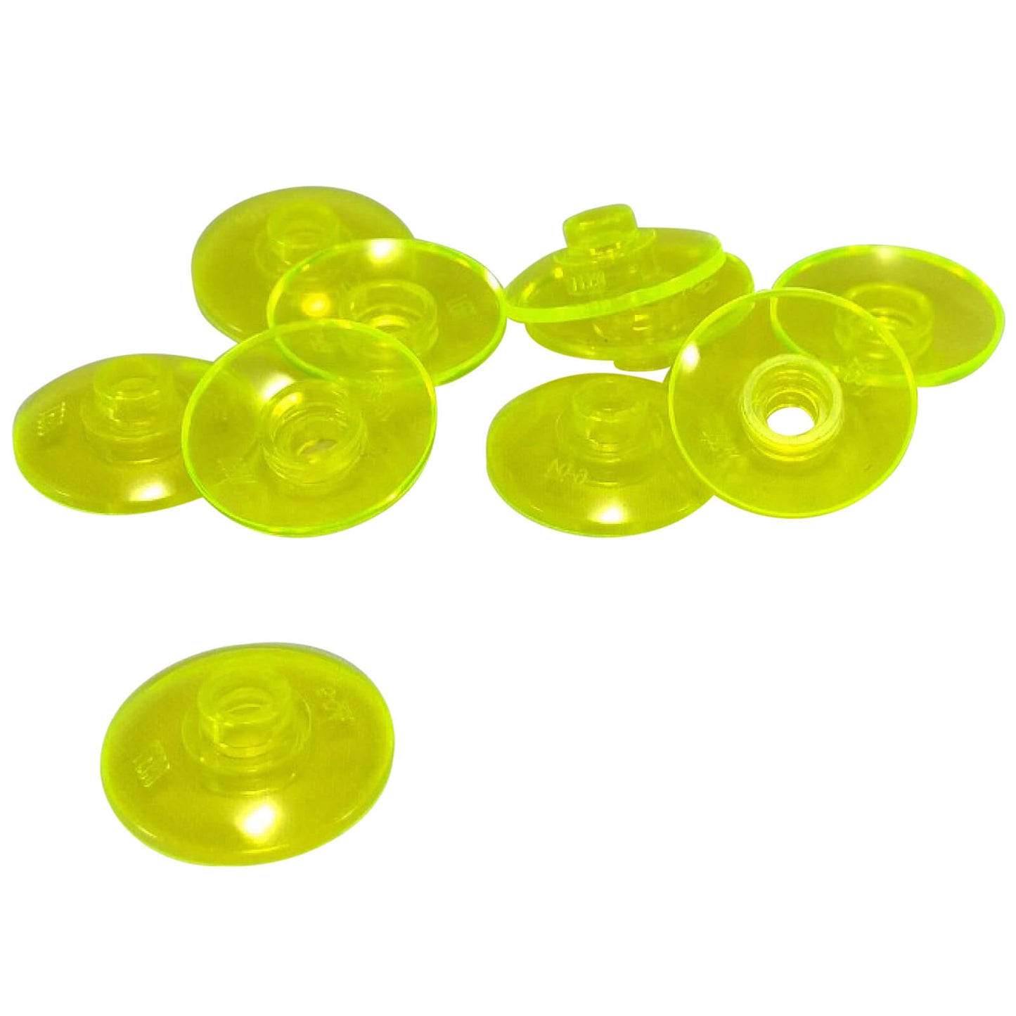 LEGO® Dish 2 x 2 Inverted 4740 radar dish in trans-neon green