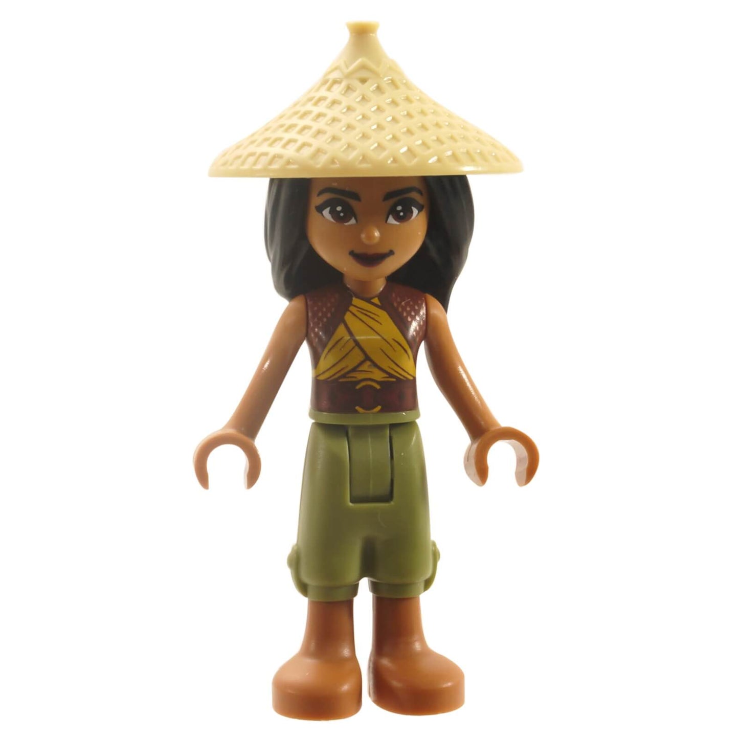 LEGO® Disney Raya Mini-Doll with Tan Conical Hat