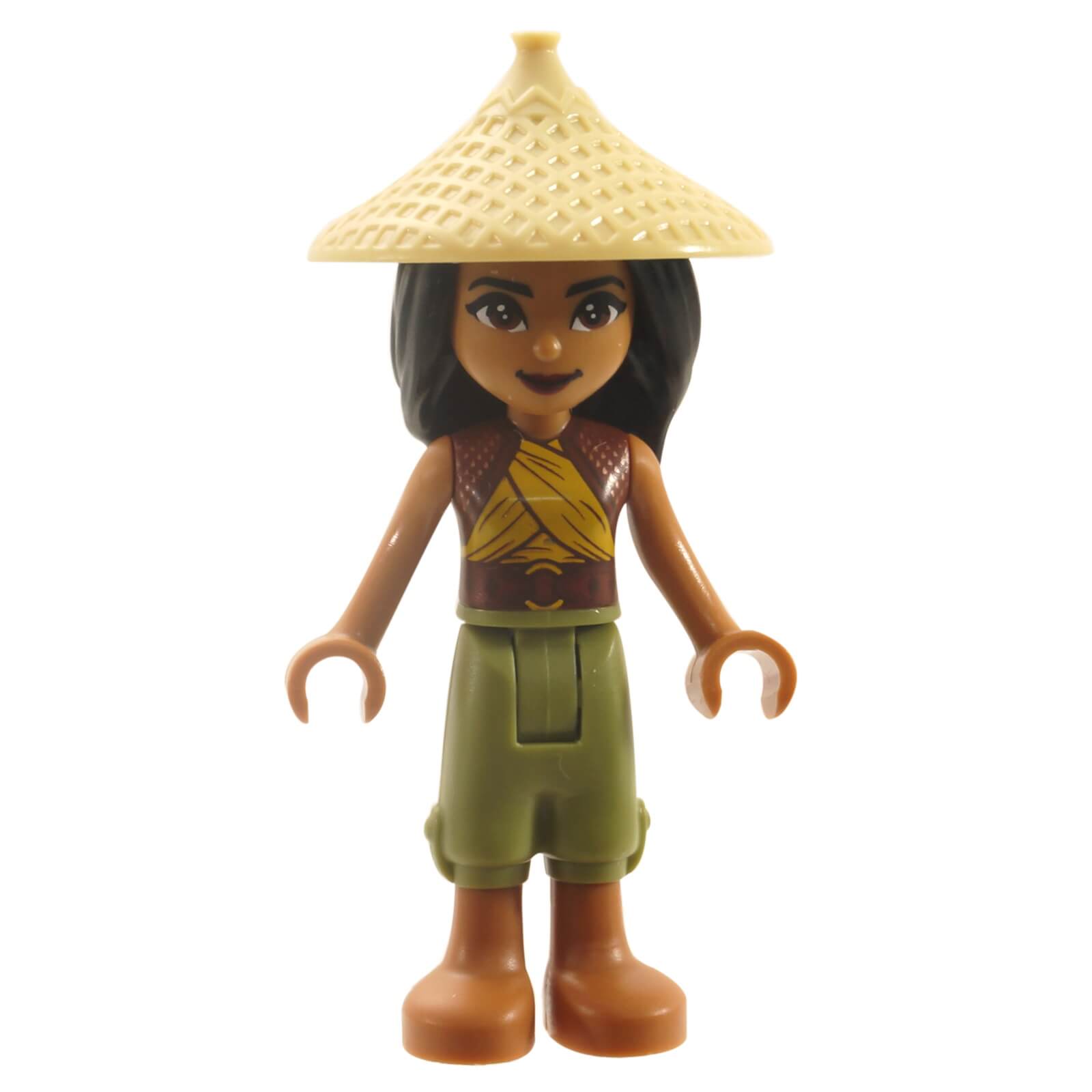 LEGO® Disney Raya Mini-Doll with Tan Conical Hat