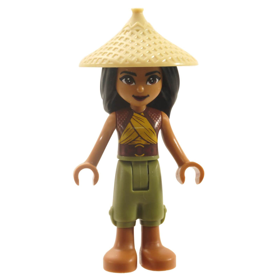 LEGO® Disney Raya Mini-Doll with Tan Conical Hat