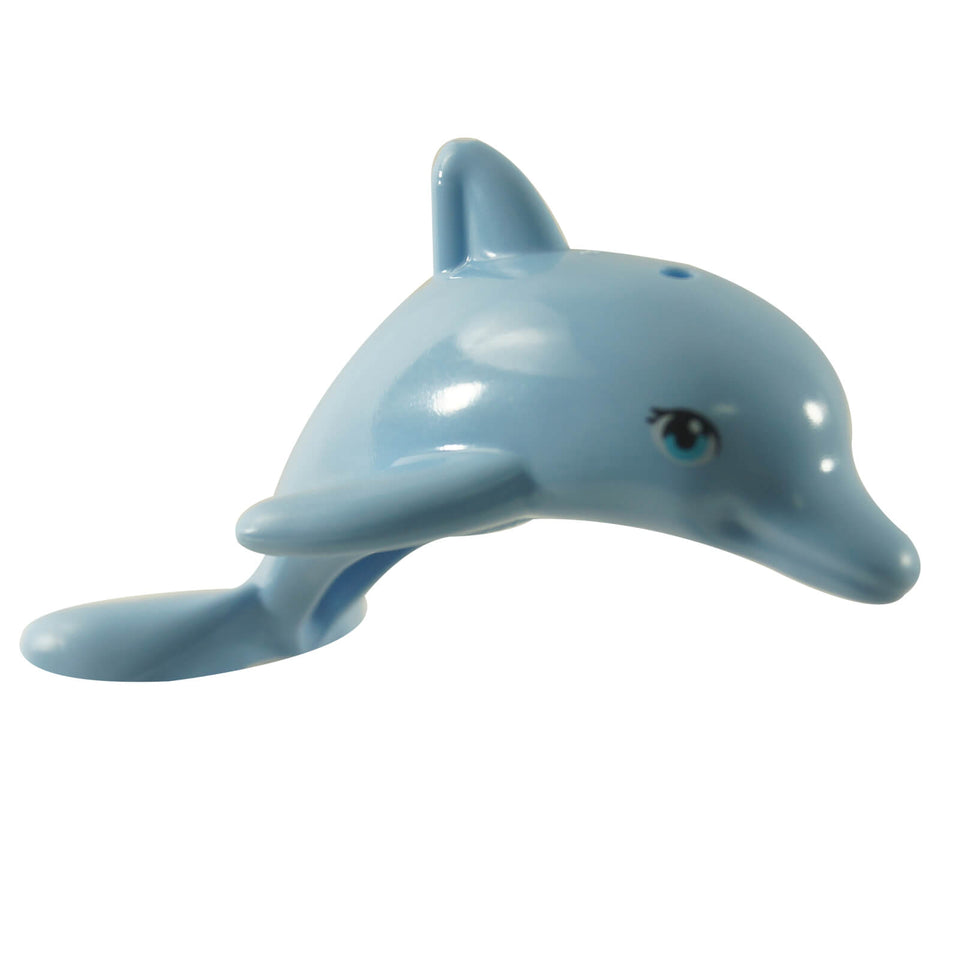 LEGO bright light blue dolphin 13392pb01 jumping sea animal figure