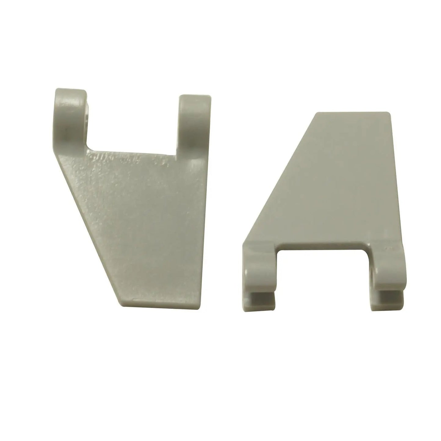 LEGO® Flag 2 x 2 Trapezoid (44676) in light bluish gray, a trapezoid-shaped flag piece often used for banners, vehicle details, or decorative builds.
