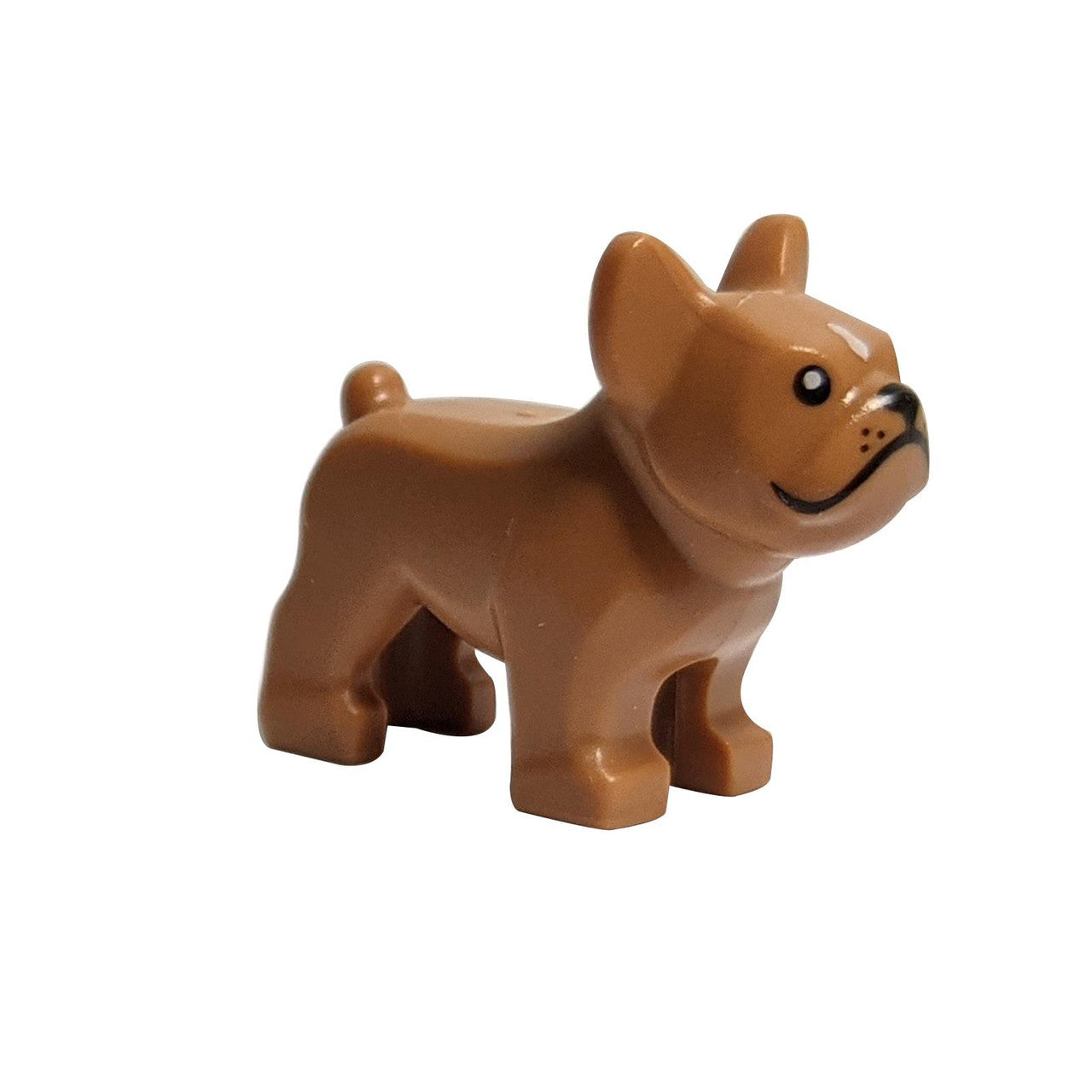 LEGO® French Bulldog with White Forehead Spot 29602pb01 molded dog figure with printed facial details