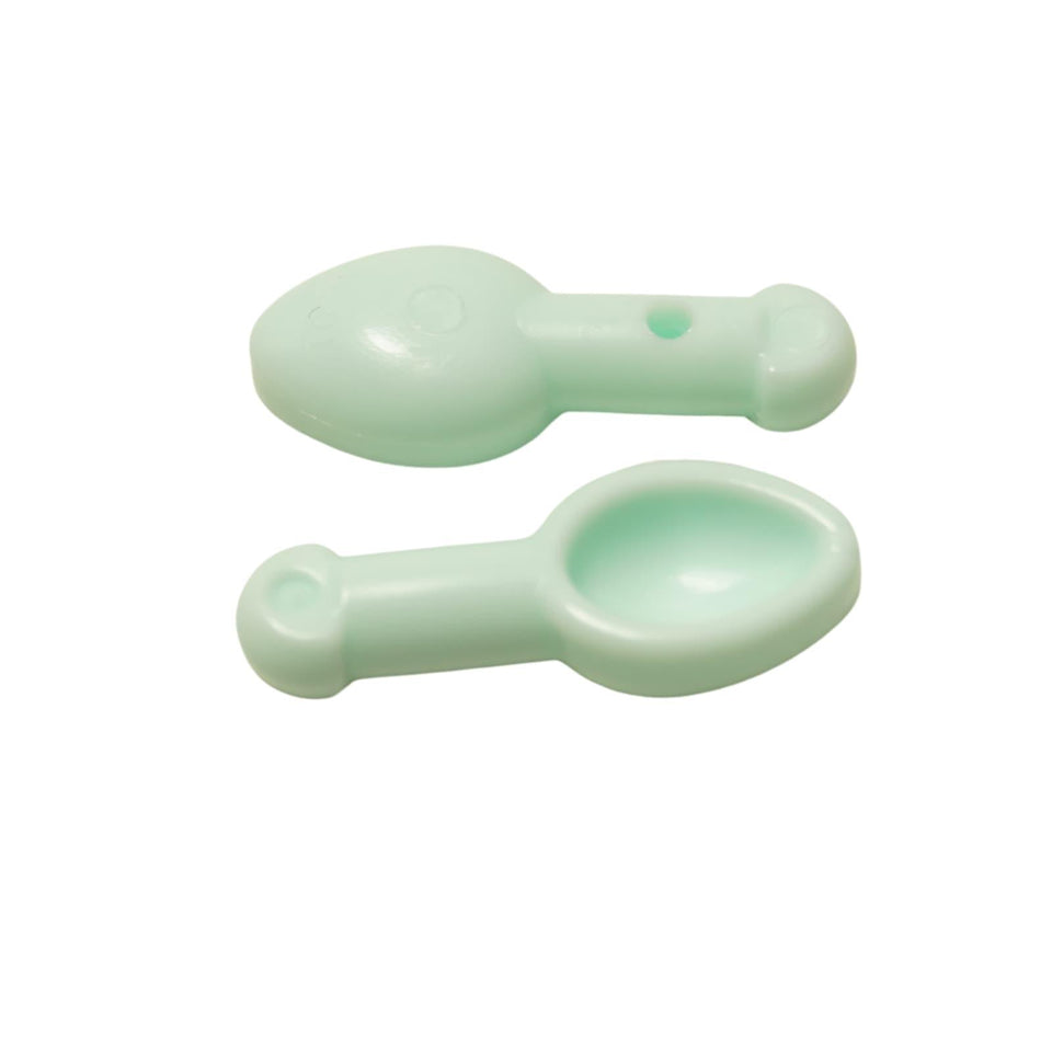 LEGO Friends Accessories Medical Spoon 98393e handheld utensil side view