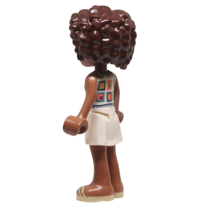 LEGO Friends Aliya minifigure frnd0833 crochet top white skirt