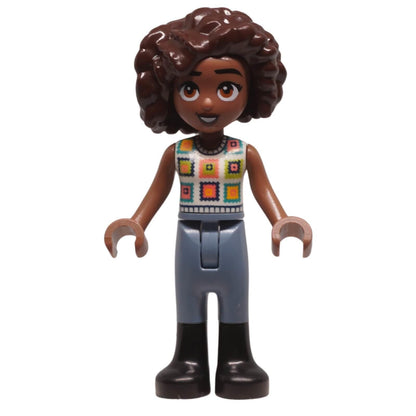 LEGO Friends Aliya minifigure frnd0843 crochet top trousers boots