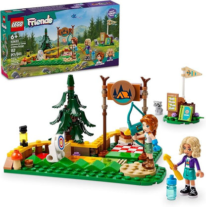 LEGO Friends Adventure Camp Archery Range 42622 set with bow and target
