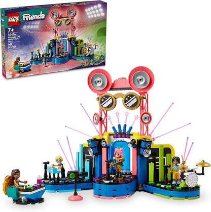 LEGO Friends Heartlake City Music Talent Show 42616 stage set with performers and rotating platform