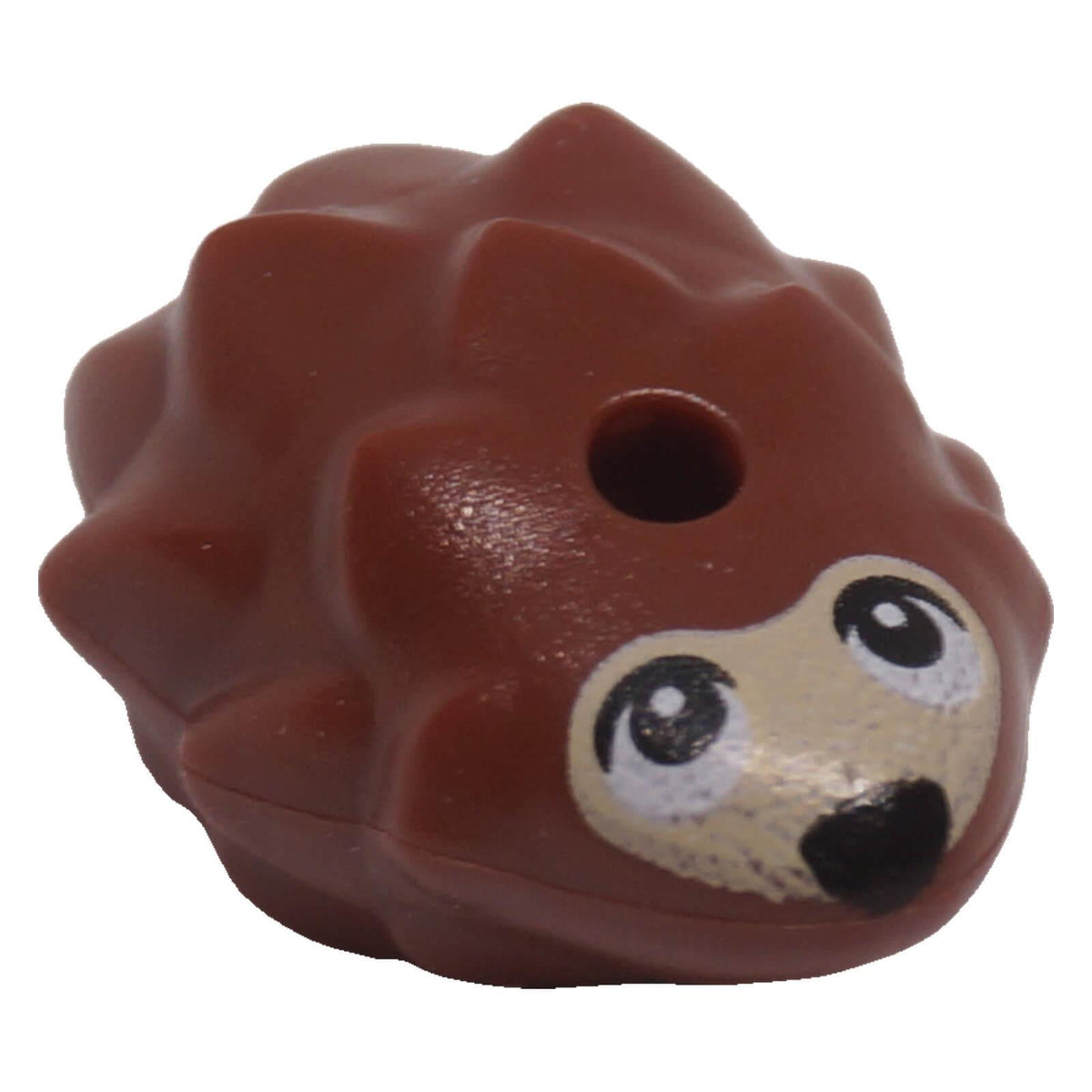 LEGO® Friends Marshmallow baby hedgehog 5153pb01 front view with printed face