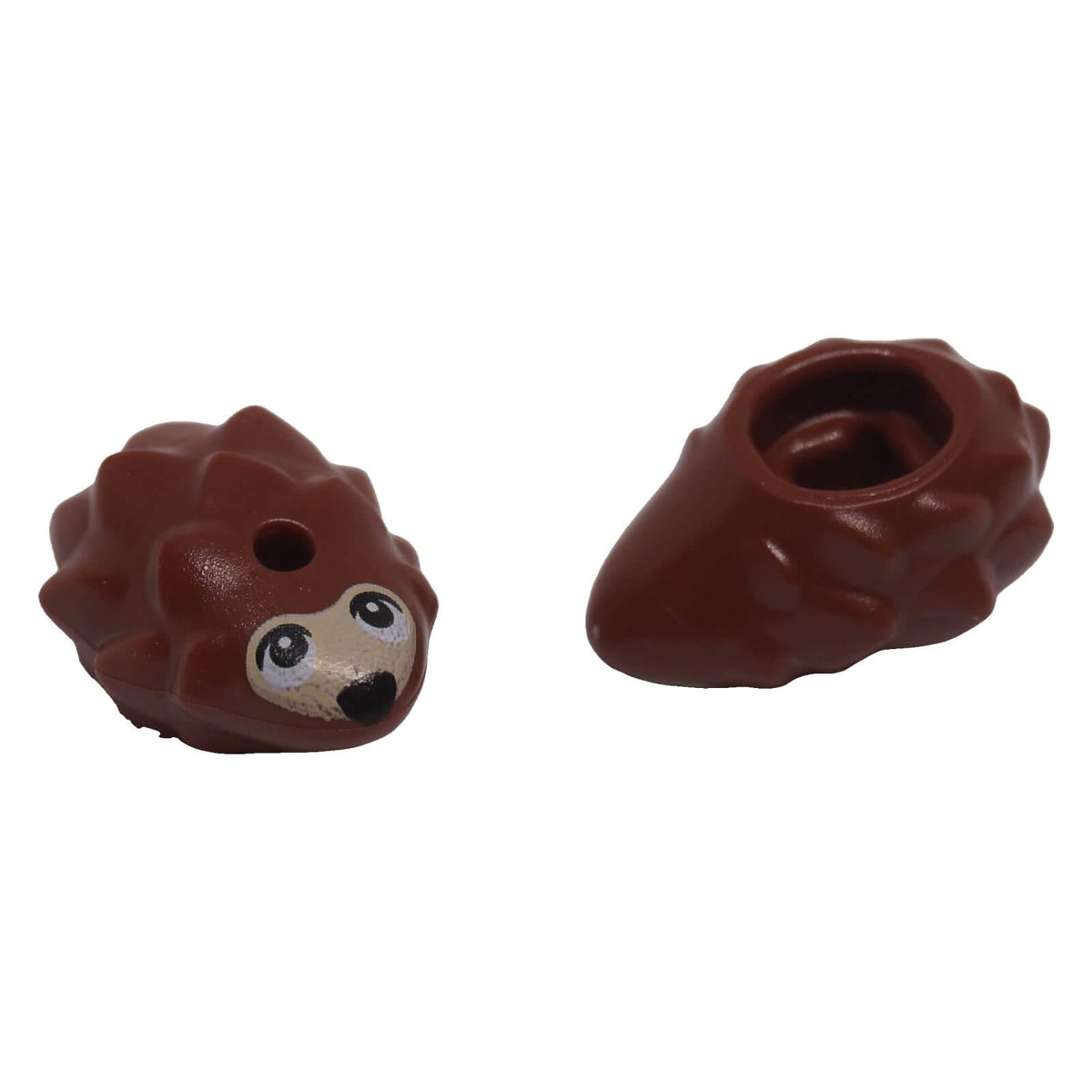 LEGO® Friends Marshmallow baby hedgehog 5153pb01 front and underside views