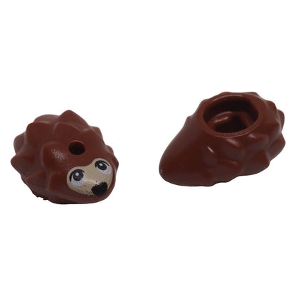 LEGO® Friends Marshmallow baby hedgehog 5153pb01 front and underside views