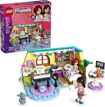 LEGO Friends Paisleys Room 42647 bedroom set with mini dolls and accessories
