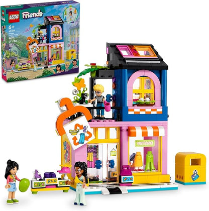 LEGO Friends Vintage Fashion Store 42614 boutique set with mini dolls and accessories