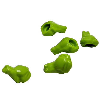 LEGO lime green frog x223 land animal piece for swamp pond and nature scenes
