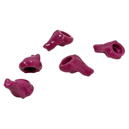 LEGO magenta frog x223 land animal amphibian piece for colorful nature and fantasy builds
