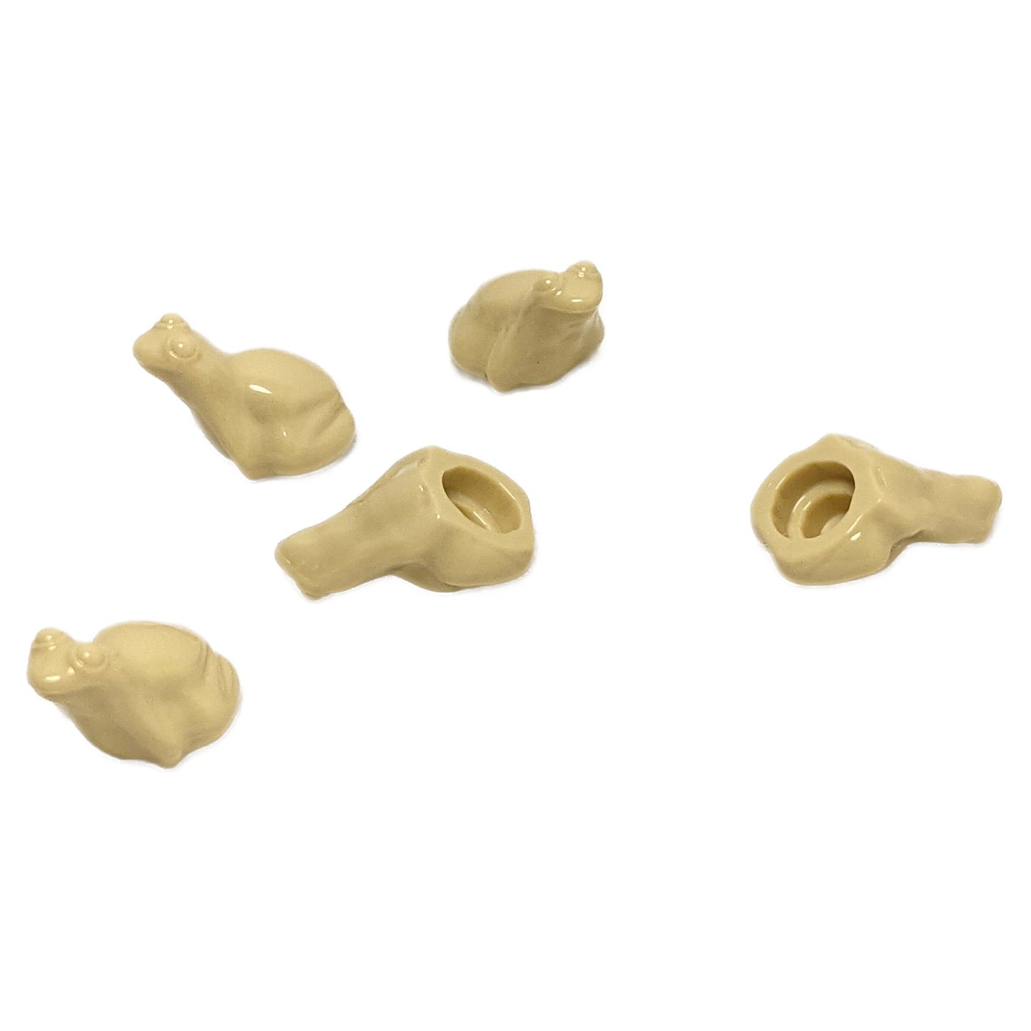 LEGO tan frog x223 small amphibian land animal piece for desert and pond builds