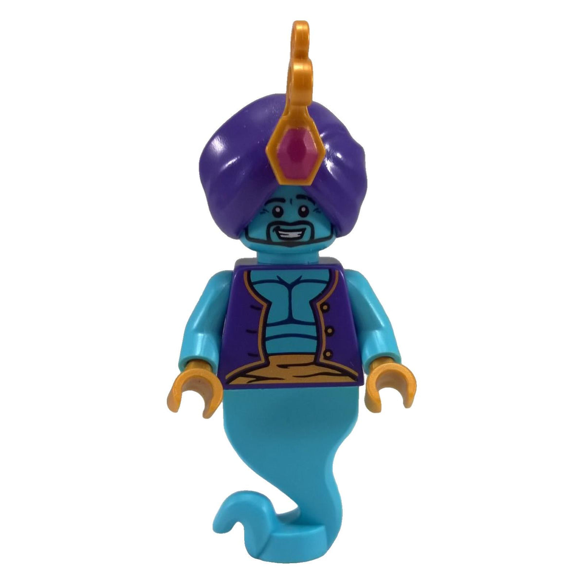 LEGO® Genie Series 6 col096 minifigure with blue tail and purple turban