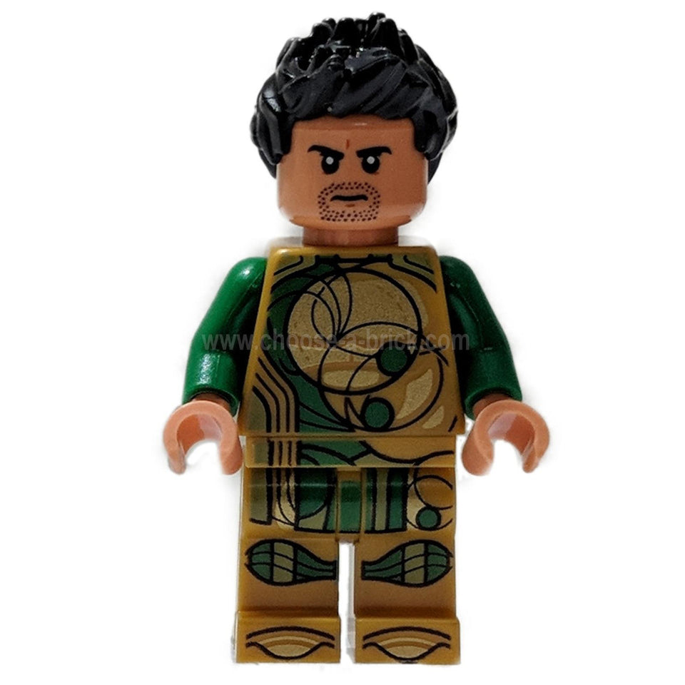 LEGO Gilgamesh minifigure sh0768 with detailed Eternals armor print
