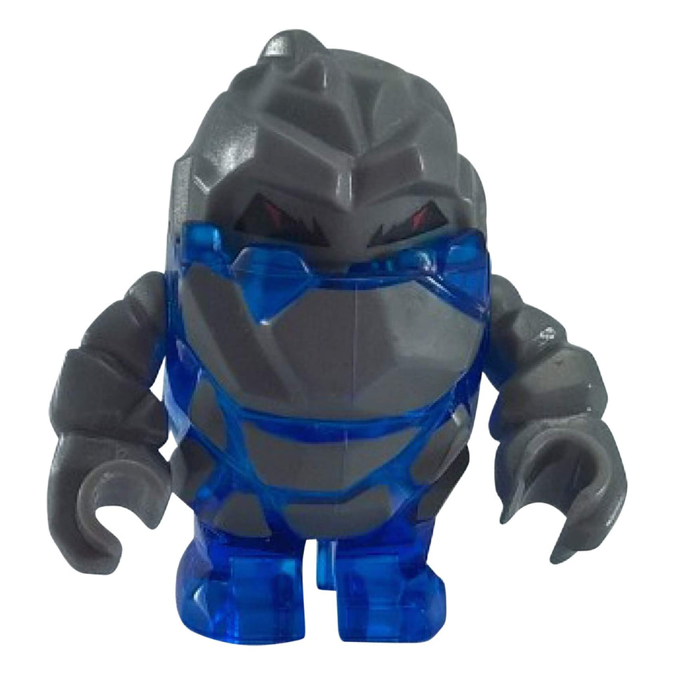LEGO Glaciator pm004 trans-dark blue Power Miners Rock Monster