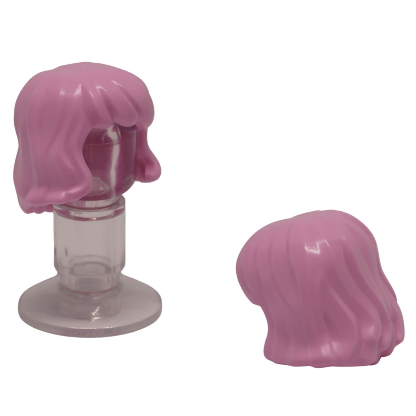 LEGO minifigure hair piece 1879 shoulder length wavy with bangs