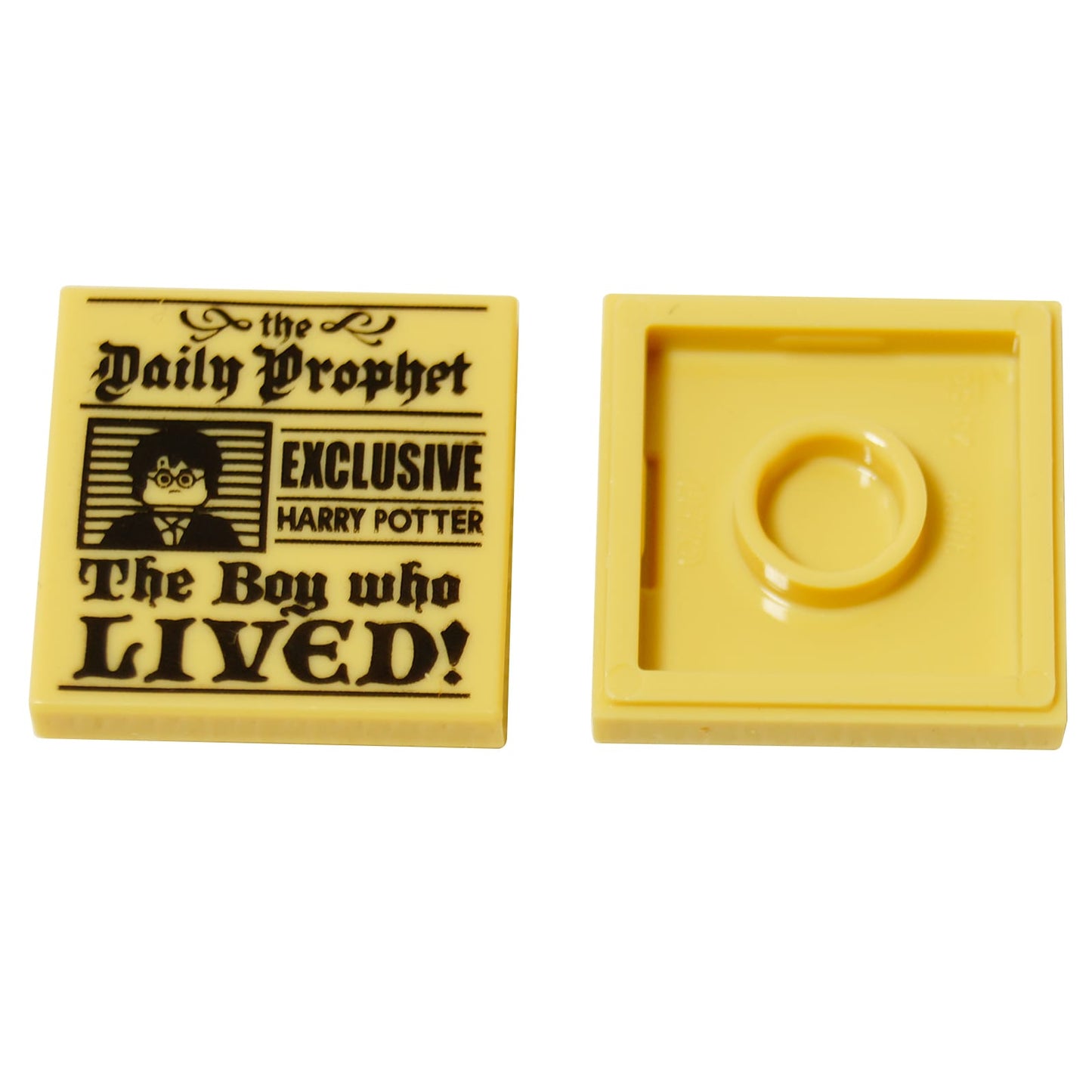 LEGO® Harry Potter Daily Prophet newspaper tile “The Boy Who Lived!”, printed 2x2 tile 3068pb1156
