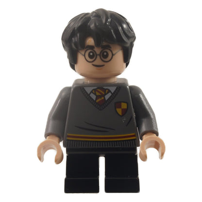 Harry Potter, Suéter de Gryffindor con emblema, Negro Piernas cortas con arma