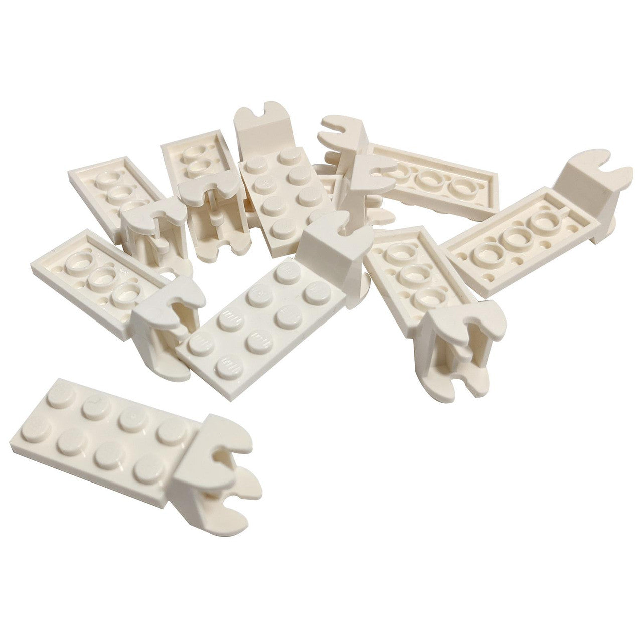 LEGO® Hinge Plate 2 x 4 with female articulated joint part 3640 white
