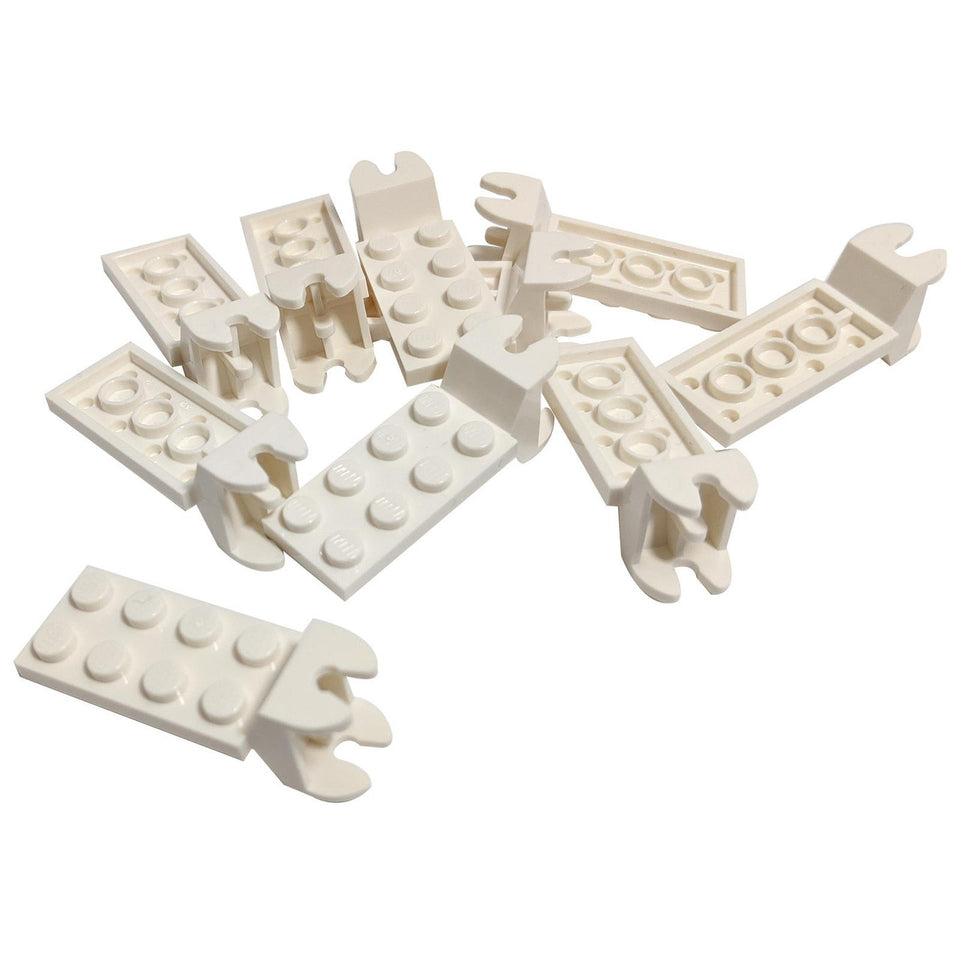 LEGO® Hinge Plate 2 x 4 with female articulated joint part 3640 white