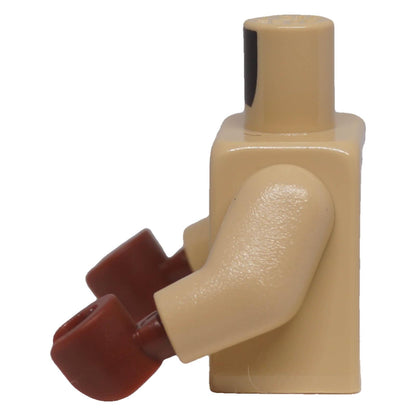 LEGO® jacket torso 973pb5163c01 side view with arm and hand