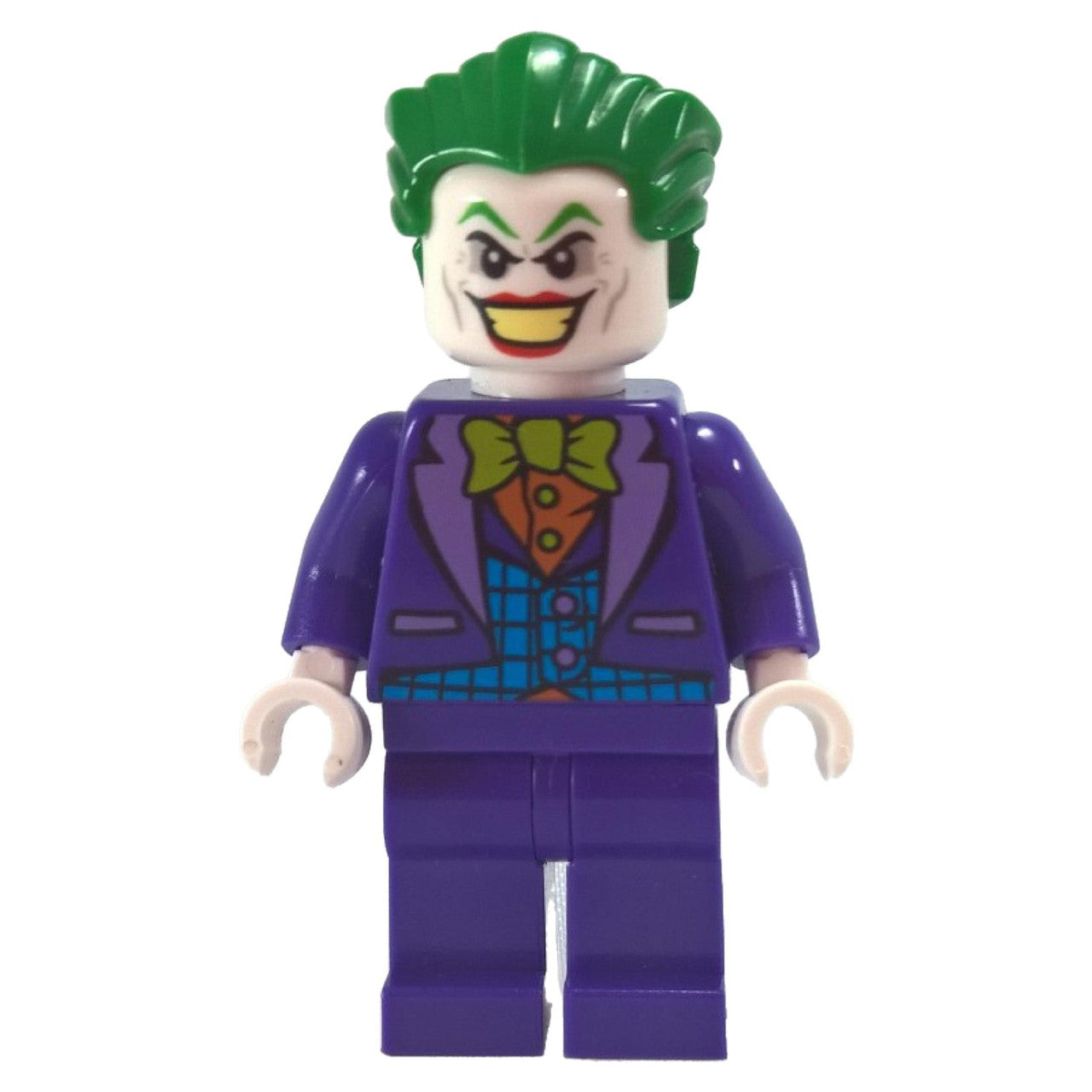 LEGO The Joker minifigure sh0206 purple suit green hair