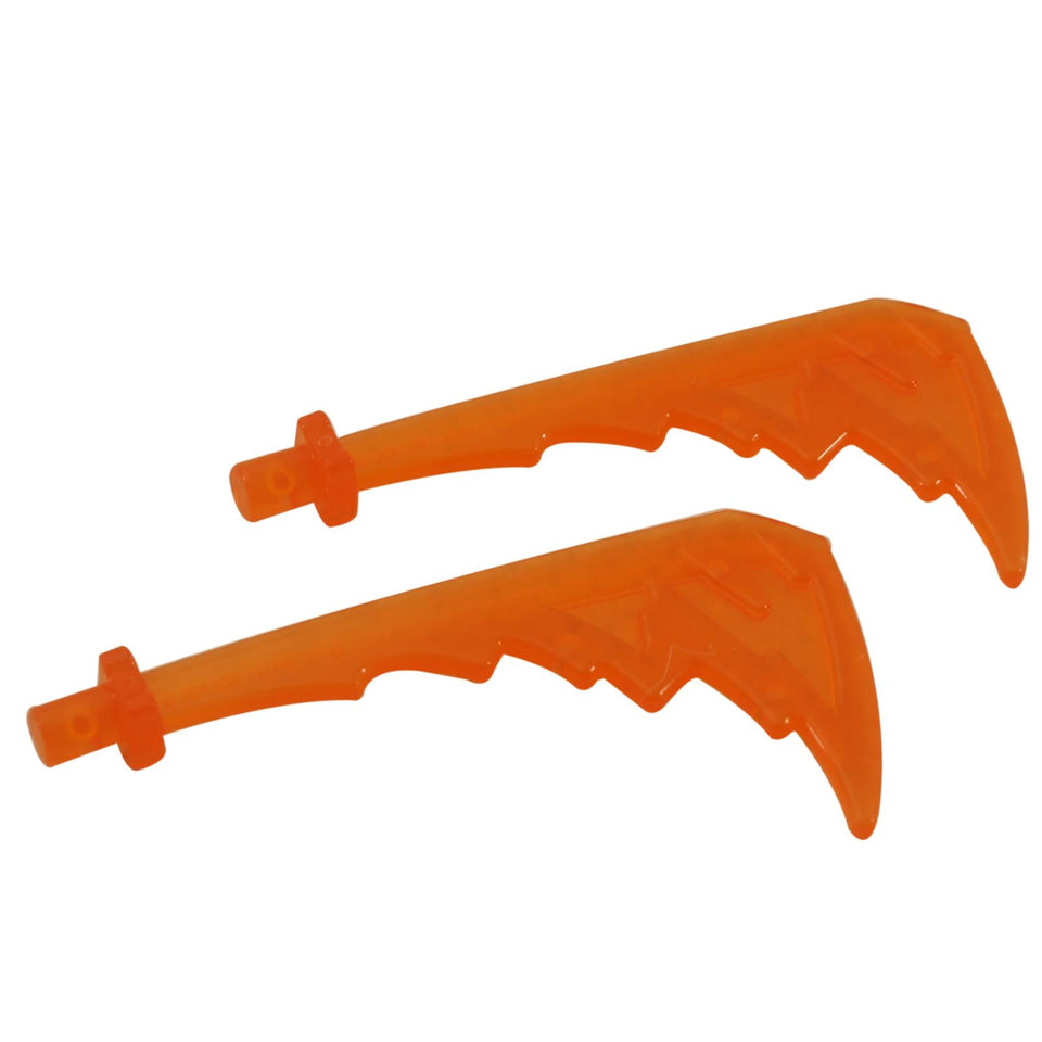 LEGO® katana 73766d with trailing energy effect trans-neon orange