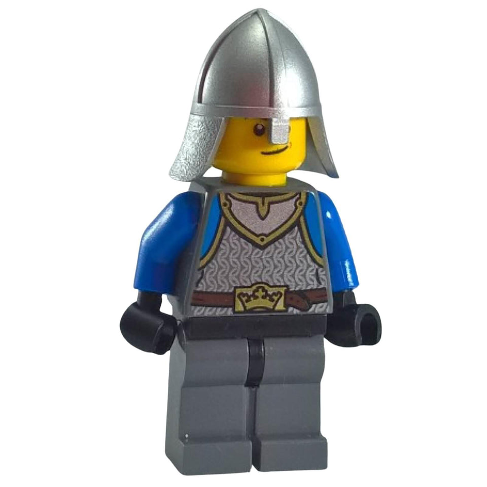LEGO lion knight minifigure cas536 chainmail castle armor