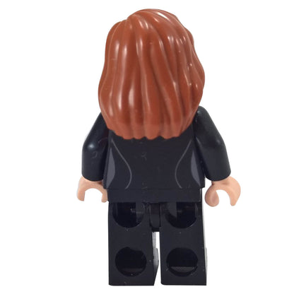 LEGO Lois Lane minifigure sh0225 back view black suit