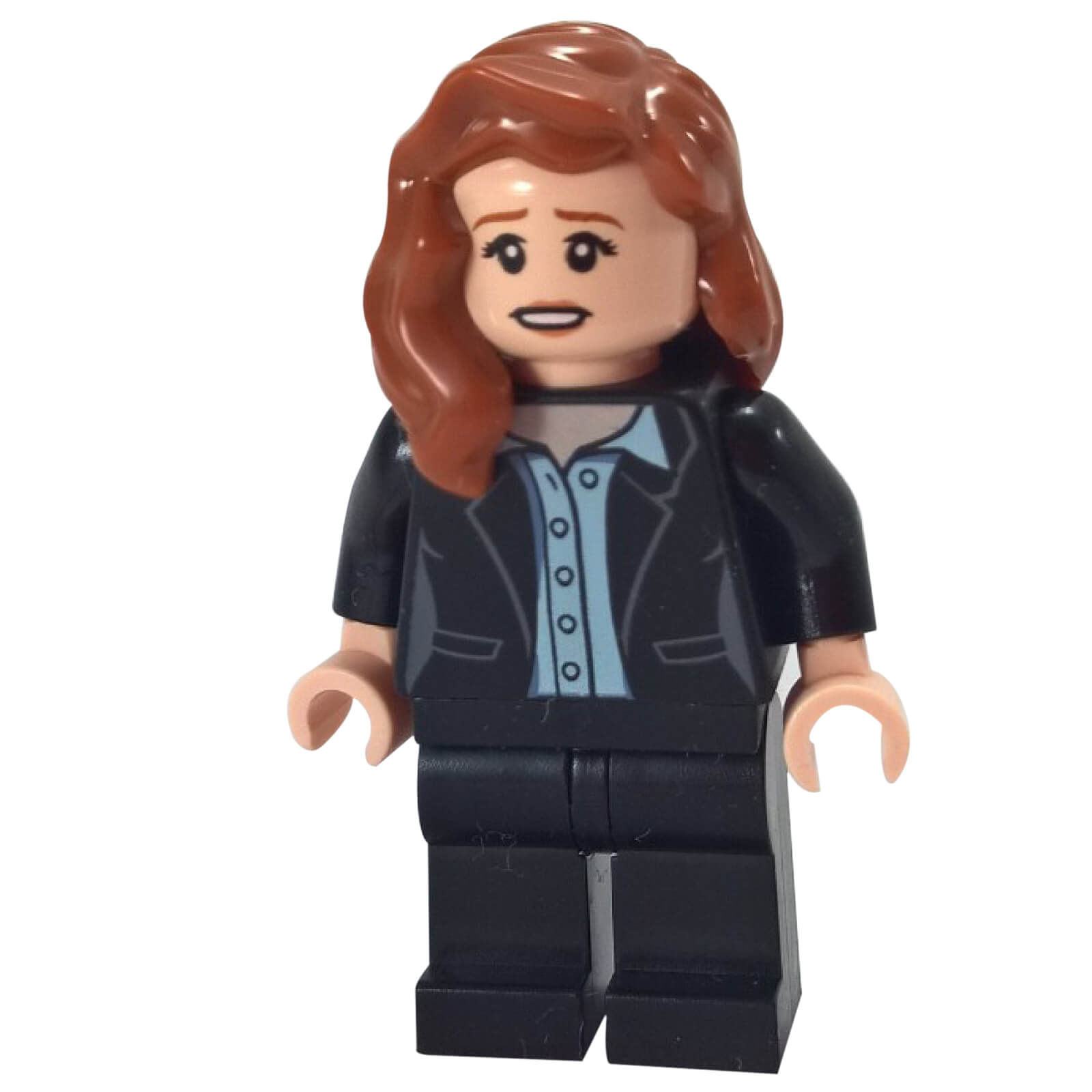 LEGO Lois Lane minifigure sh0225 black suit