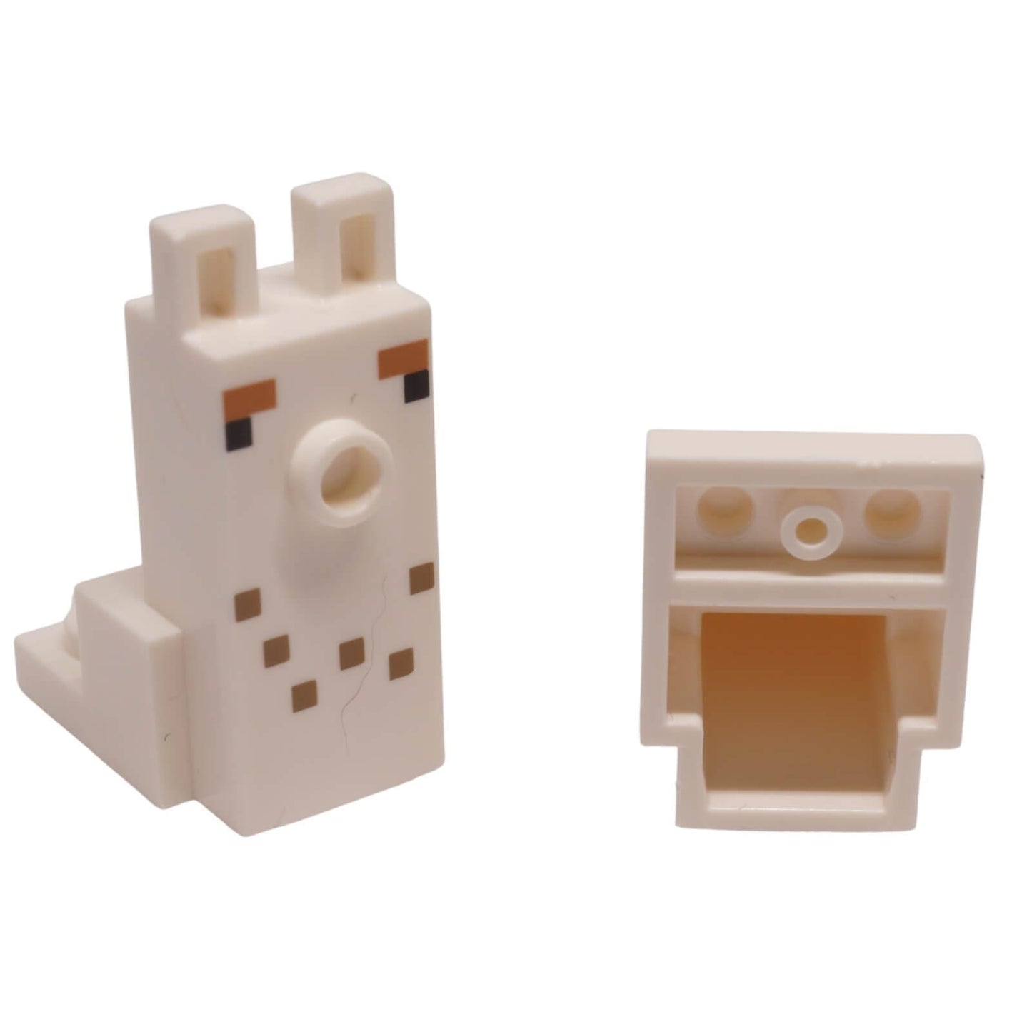 LEGO® Minecraft Alpaca Llama Head with printed pixelated face 73233pb03