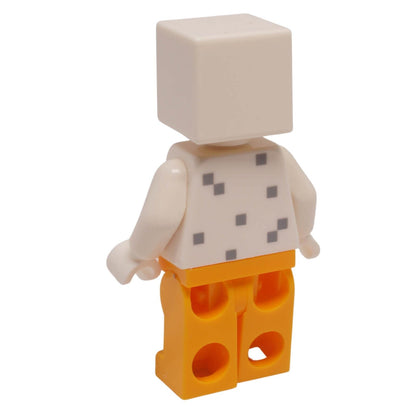LEGO Minecraft Chicken Fan minifigure with chicken head costume from set 21585, back profile