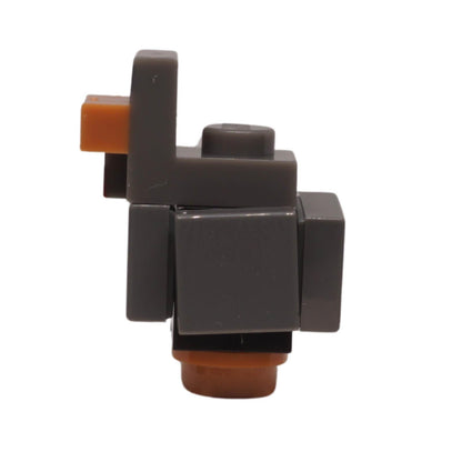 LEGO Minecraft cold chicken brick built figure from set 21585 Chicken Farm, side profile