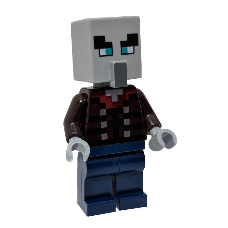 LEGO® Minecraft Illager Vindicator min078 with Dark Blue Legs
