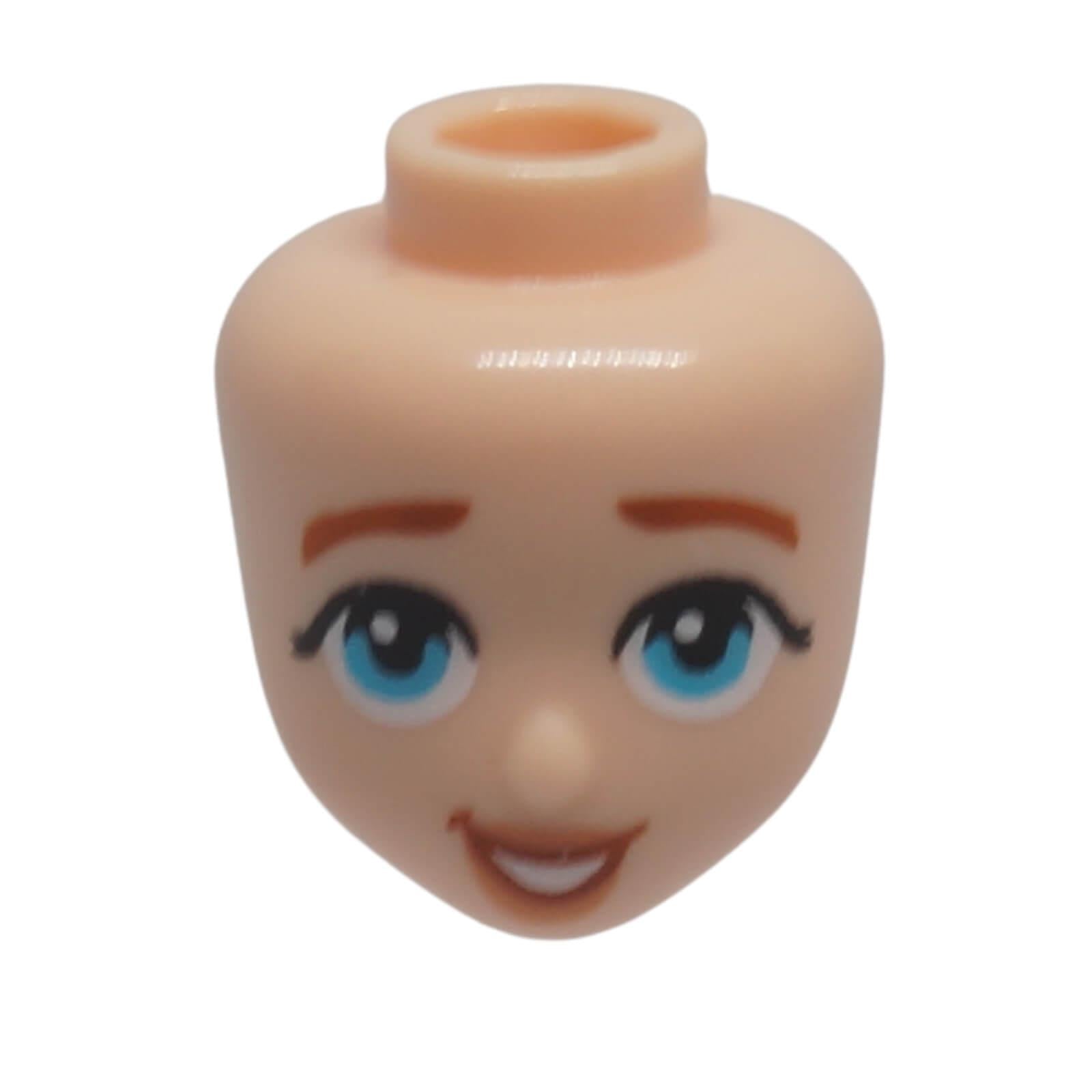 LEGO® Mini-Doll Head 101274 with Medium Azure Eyes and Smile