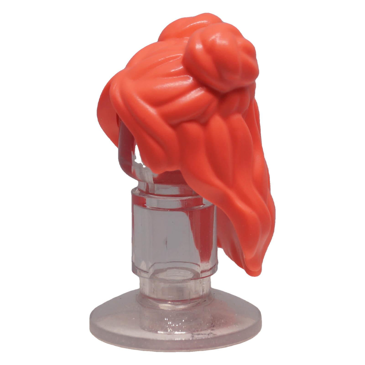 LEGO® coral mini-doll long hair 5227 with two buns side view