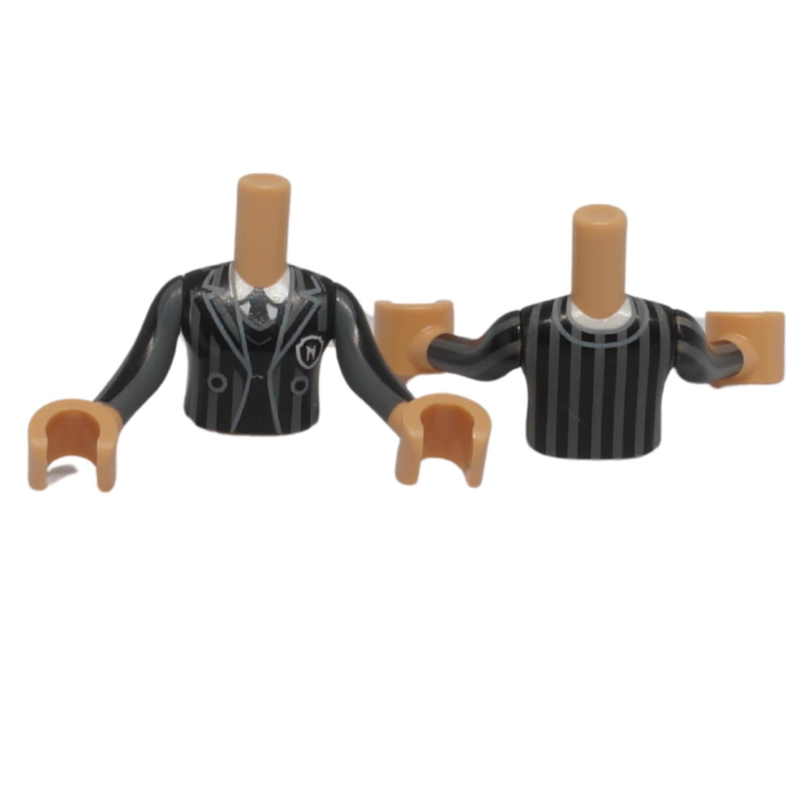 LEGO® Mini Doll Torso with striped jacket and tie FTGpb487c01