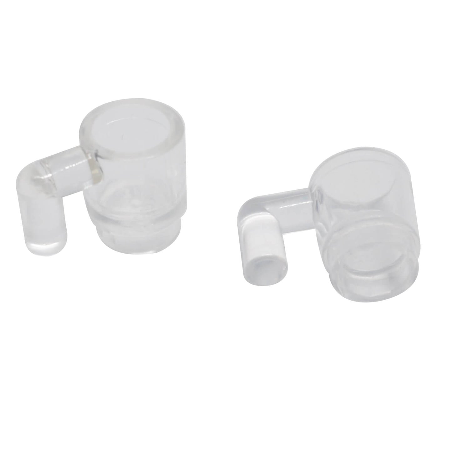 LEGO® Minifigure Cup 3899 transparent mug accessory with side handle trans-clear