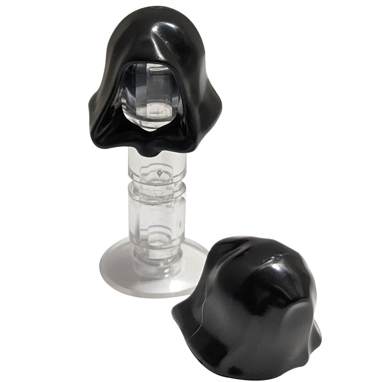 LEGO® Minifigura Cappuccio in nero, utilizzato per personaggi incappucciati, figure fantasy e accessori per minifigure
