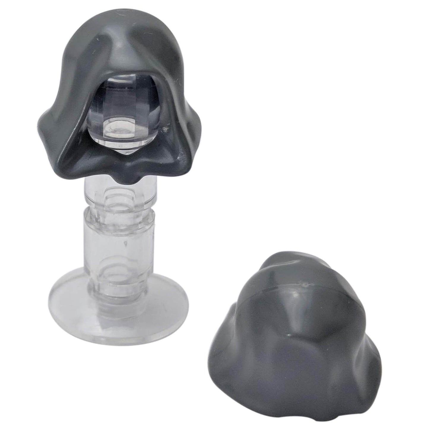 LEGO® Minifigura Cappuccio in grigio bluastro scuro, utilizzato per personaggi incappucciati, figure fantasy e accessori per minifigure
