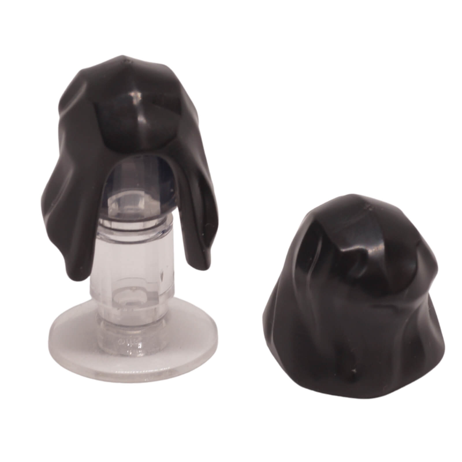 LEGO minifigure hood headgear 59276 basic hood piece, black