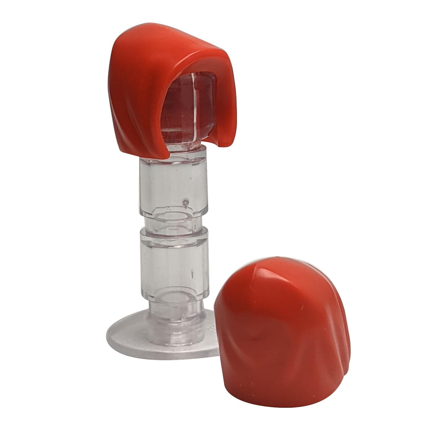 LEGO® capucha de minifigura 74528 en rojo, pieza de capucha básica lisa para cabezas de minifigura
