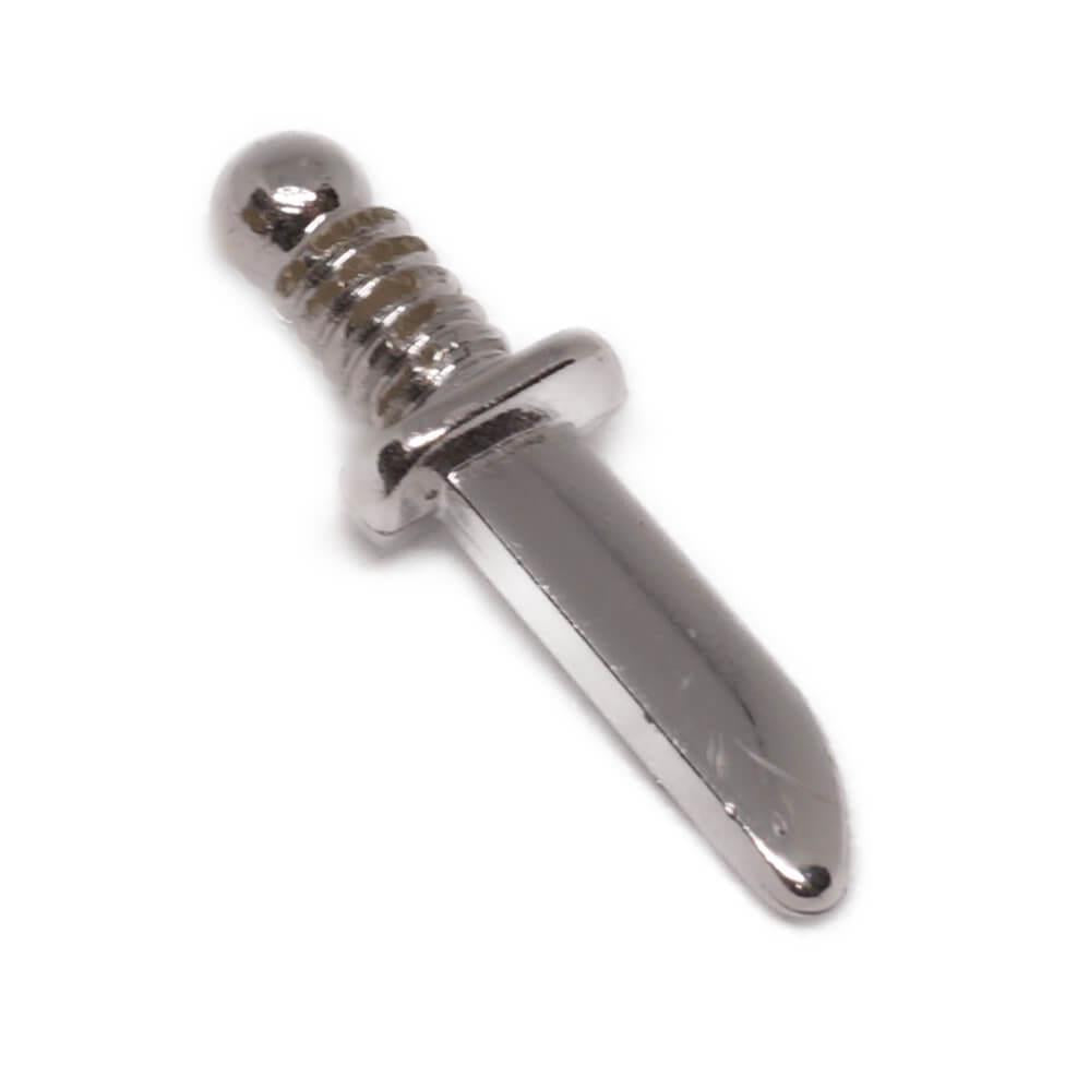 LEGO minifigure knife accessory with detailed handle part 44658a